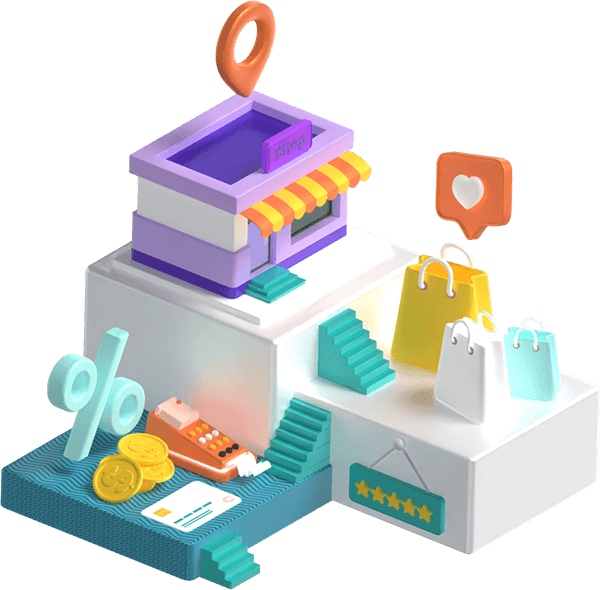 3D shoping store